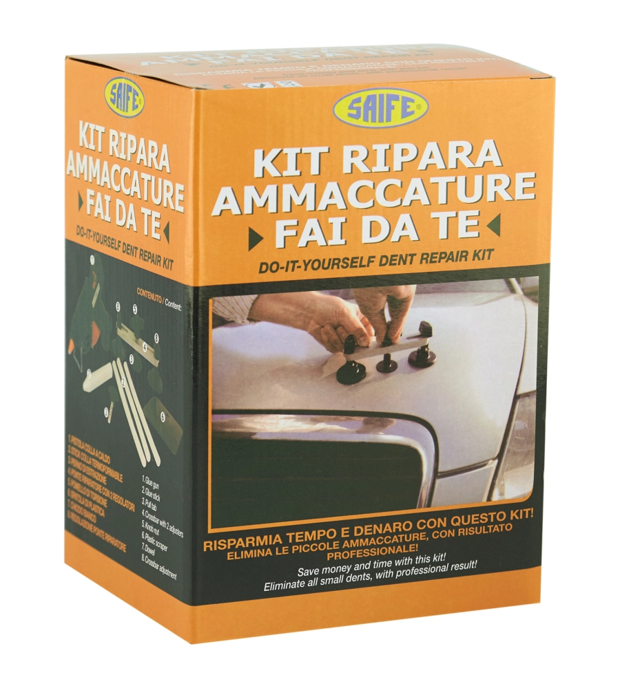 KIT RIPARA AMMACCATURE PER CARROZZERIA AUTO - RHUTTEN.